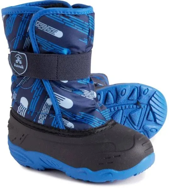 Kamik Girl's Snowbug6 Insulated Boots, Teal, 5 Child - NF9413-TEA-5 | Blain's Farm & Fleet