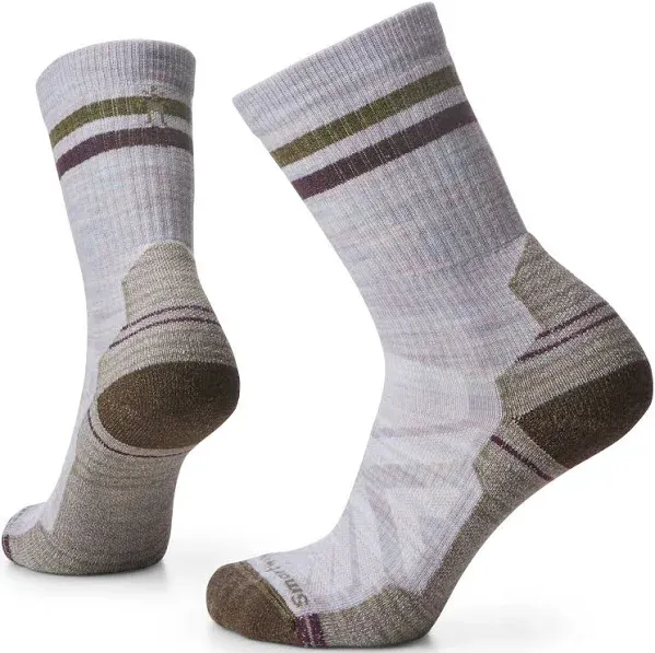 Smartwool Women's Hike Light Cushion Tube Stripe Crew Socks