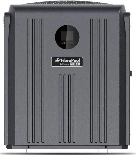 FibroPool Swimming Pool Heat Pump Full Inverter FH285-i 85,000 BTU