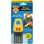 ID Police Identity Protection Roller Stamp by BulbHead - Helps Stop ID Theft