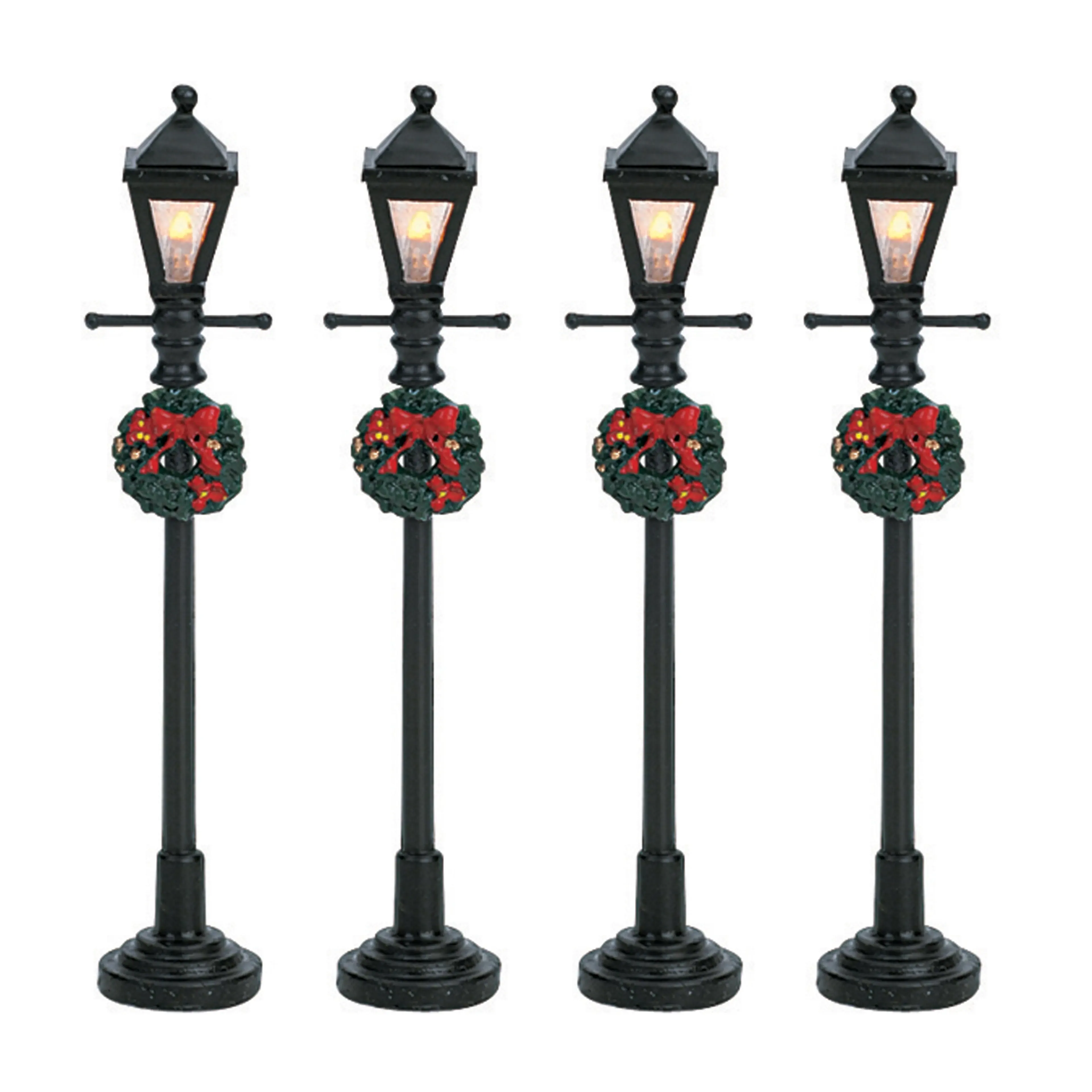 Lemax® Gas Lantern Street Lamp Set, 4ct.