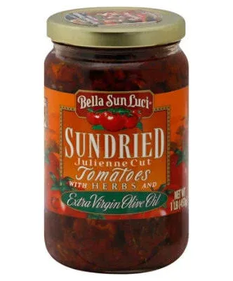 Bella Sun Luci Sun Dried Tomatoes Julienne Cut in Olive Oil