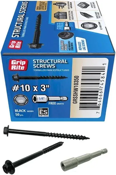 Grip Rite Structural Screws