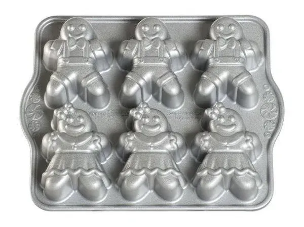 Nordic Ware Gingerbread Kids Cakelet Pan