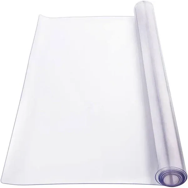 VEVOR Clear Table Cover Protector 1.5 mm Thick PVC Plastic