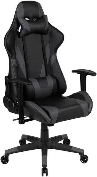 Flash Furniture Gaming Chair Racing Office Ergonomic Computer Chair Reclining Back LeatherSoft