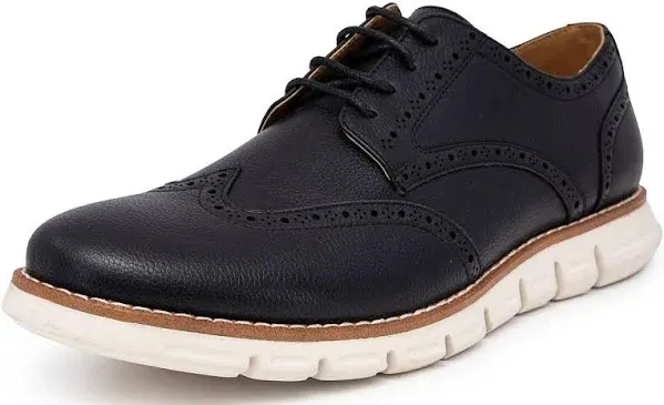 Nautica Men's Knit Dress Oxford Dress Sneakers: Breathable, Stylish, Lightweight & Comfortable - Ideal for Business or Walking