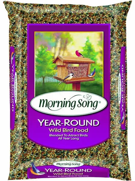 Morning Song 11400 Year-Round Wild Bird Food, 20-Pound