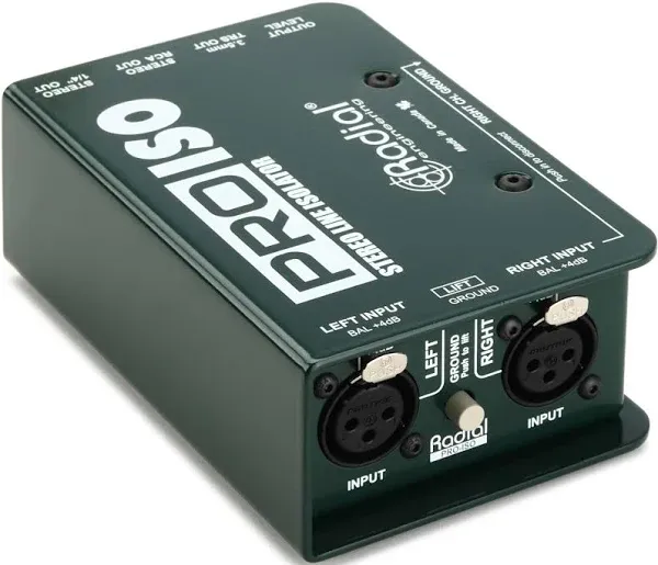 Radial Engineering Pro-ISO Stereo Line Isolator