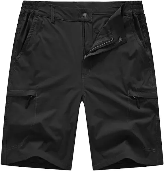 BASUDAM Men's Cargo Hiking Shorts