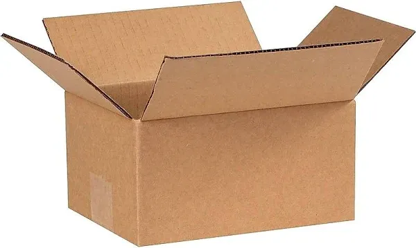 Shipping Boxes Small 8&#034;L x 6&#034;W x 4&#034;H, 25-Pack | Corrugated Cardboard Box for ...