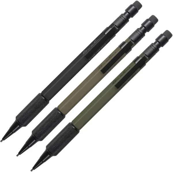 Rite in the Rain Weatherproof Mechanical Pencils, 1.3mm Black Lead, 3 Pack (No. TAC13)