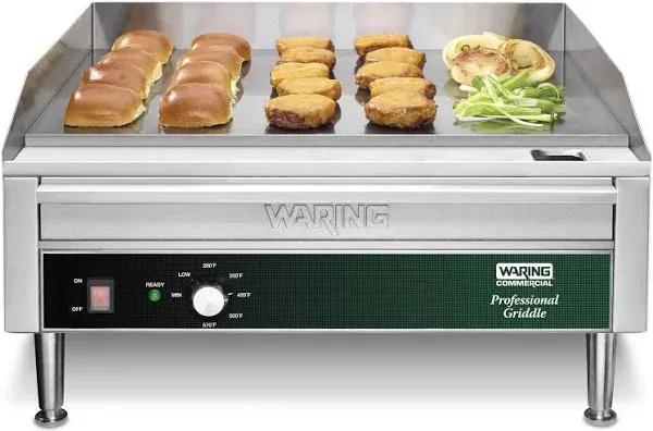 "Waring WGR240X Countertop Electric Griddle