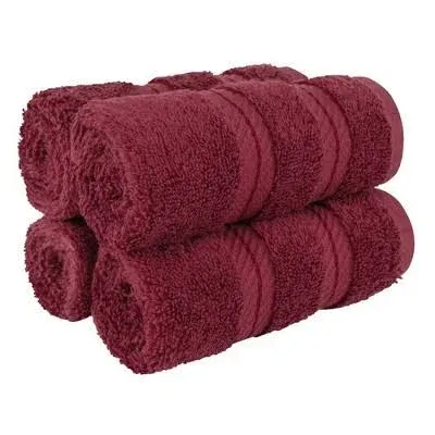 American Soft Linen Edison Luxury 4-Piece Washcloth Set