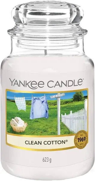 Yankee Candle Clean Cotton Jar Candle