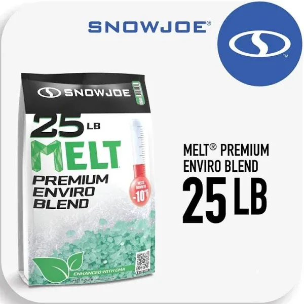 Snow Joe Exclusive, Melt-2-Go, Ice and Snow Melt Fast Acting CMA Blended Ice Melter