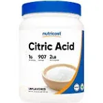 Nutricost, Citric Acid Powder, 2 lbs