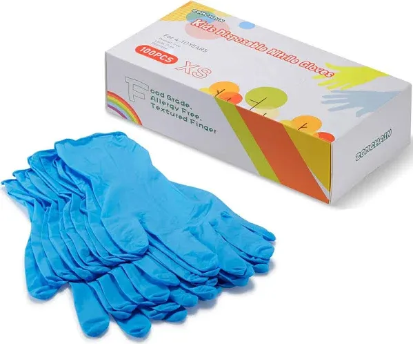 Nitrile Gloves Kids Disposable Gloves