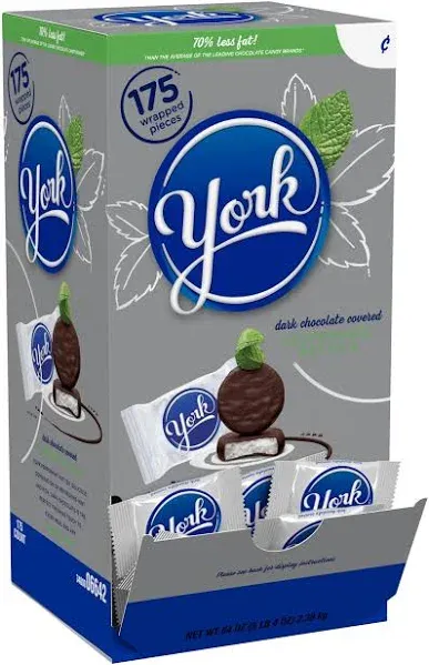 York Dark Chocolate Peppermint Patties