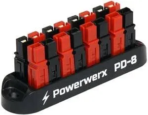 PD-8 Powerpole Power Distribution Block, 8 Position, 15/30/45 Amp