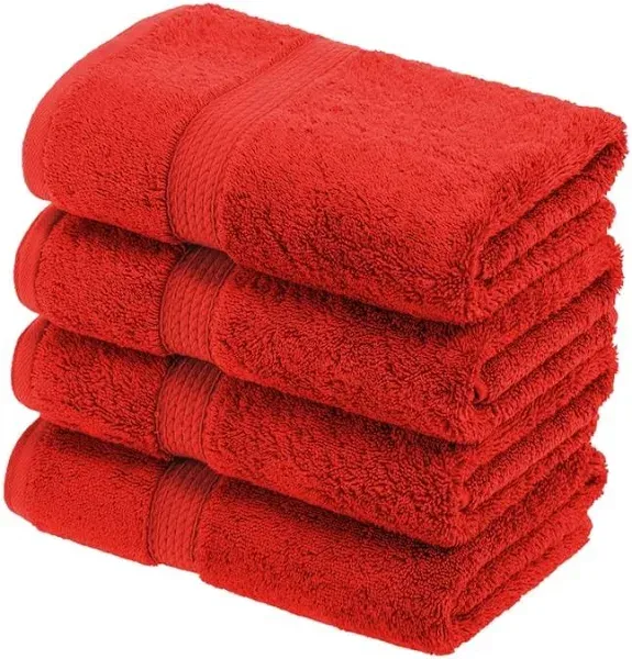 Superior 4-Piece Egyptian Cotton Hand Towel Set