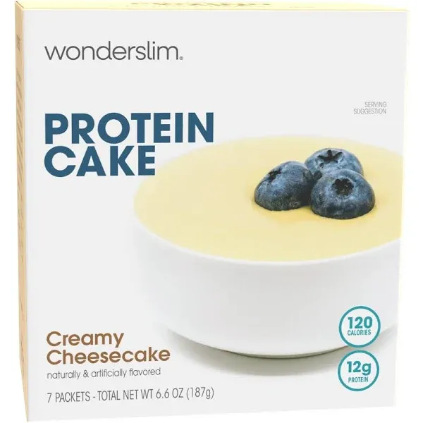 Protein Cake, Creamy Cheesecake, 12g Protein, Gluten Free (7ct)