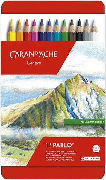 Caran D'ache Pablo Color Pencils Set Of 18 (666.318)