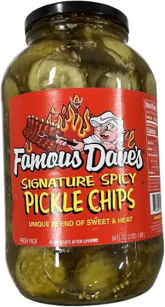 Famous Dave's Signature Spicy Pickle Chips