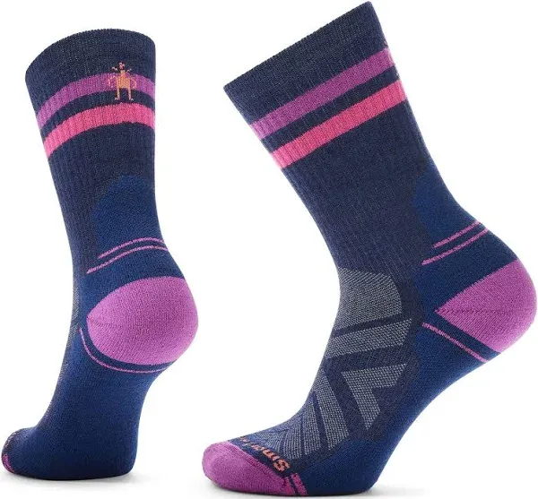 Smartwool Women's Hike Light Cushion Tube Stripe Crew Socks