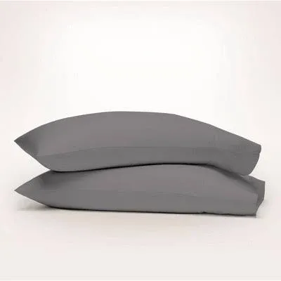 Park Hotel Col<wbr/>lection ECO 30<wbr/>0TC Organic Cotton Pillowcases in Cool Crisp Per<wbr/>cale