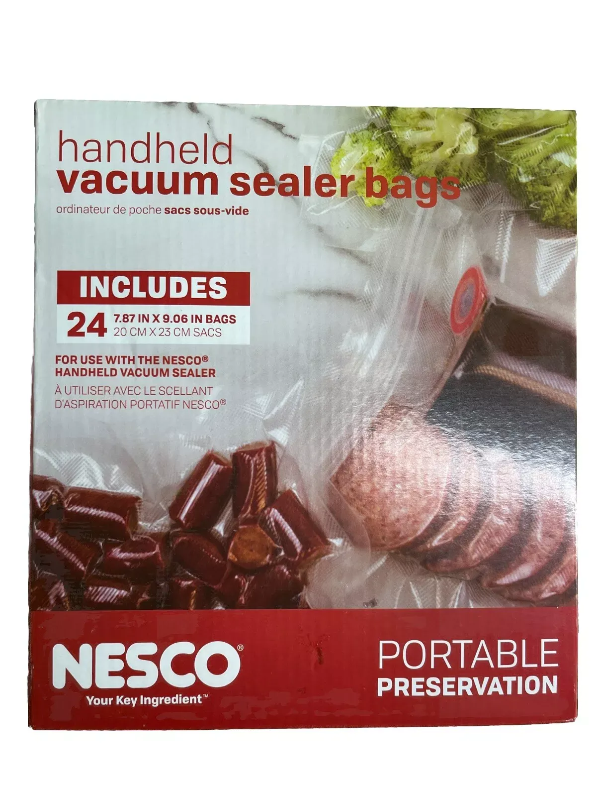 Nesco VS-10HB Hand Held Vacuum Sealer Bags