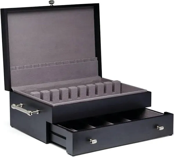 Charcoal Flatware Chest