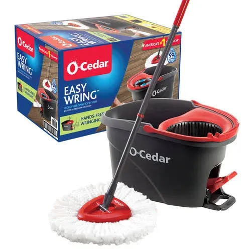 O-Cedar EasyWring Spin Mop & Bucket System