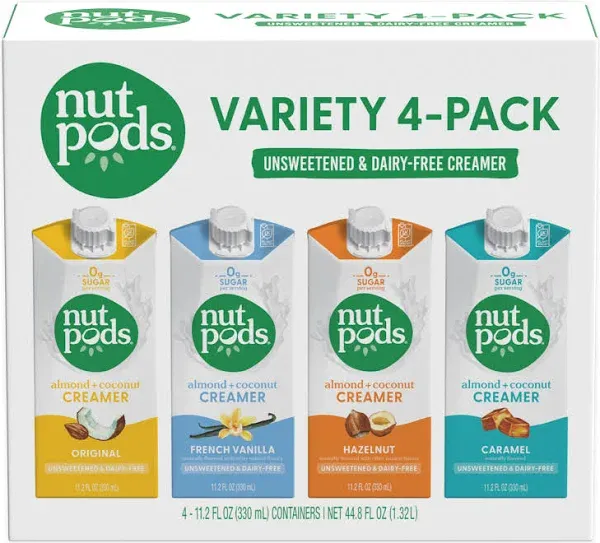 Nutpods Variety Pack Coffee Creamer