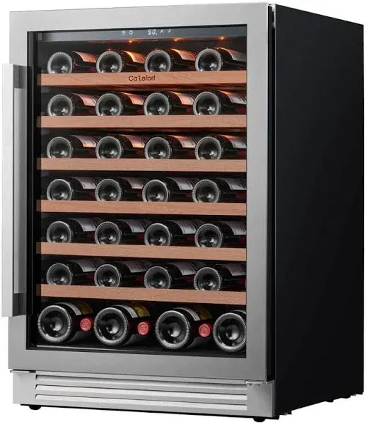 Ca&#039;Lefort 24&#039; Wine Cooler Refrigerator 54 Bottles Freestanding &amp; Built-in Fridge