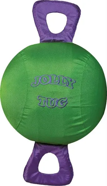 Horsemen&#039;S Pride 14&#034; Jolly Tug Horse Toy, Green (Jt14 G)