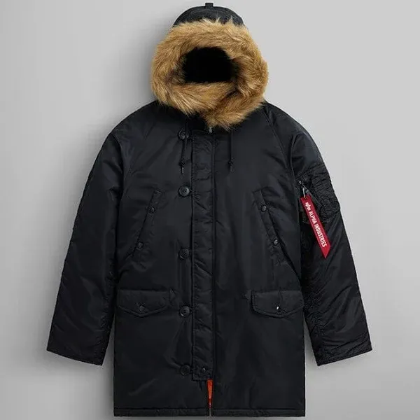 Alpha Industries Men's N-3B Slim Fit Parka