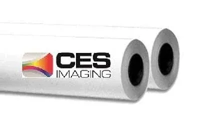 2 Rolls 24 x 500 (24 inch x 500 Foot) 20lb Bond Plotter Paper 3-Inch Core by Ces Imaging