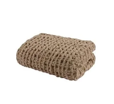 Chenille Chunky Knit Throw Madison Park