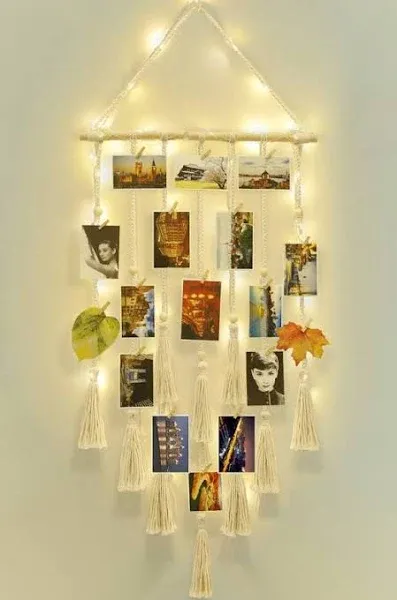 Homecor Hanging Photo Display Wall Decor