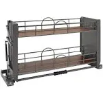 Rev-A-Shelf 5PD-36 Modern 34-1/4&#034; Pull Down Organizer for Wall - Grey