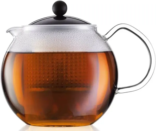 Bodum Assam Tea Press with Stainless Steel Filter – 34 oz