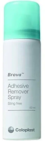 1 Bottle Coloplast 120105 Brava Adhesive Remover Spray 1.7 oz Exp. 2026-27