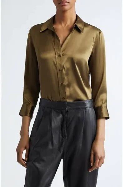 L&#39;AGENCE DANI 3/4 SLEEVE BLOUSE