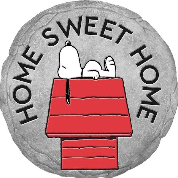 Peanuts Snoopy Home Sweet Home Stepping Stone