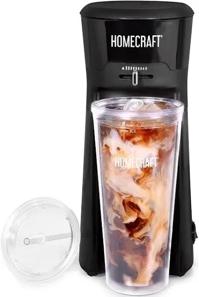 HomeCraft Iced Coffee Maker HCIC20TMBLBK