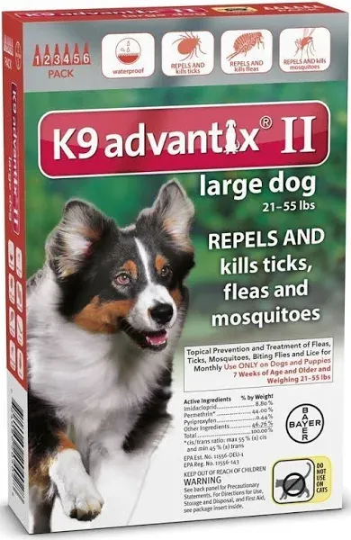 K9 Advantix II for Large Dogs 21