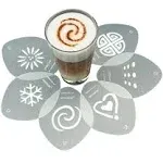 Aerolatte Cappuccino Art Stencils (Set of 6)