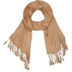 Gelante Plain Soft Pashmina Shawl Wrap Scarf Solid Colors.