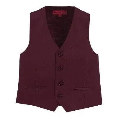 Boy's 4 Button Formal Suit Vest